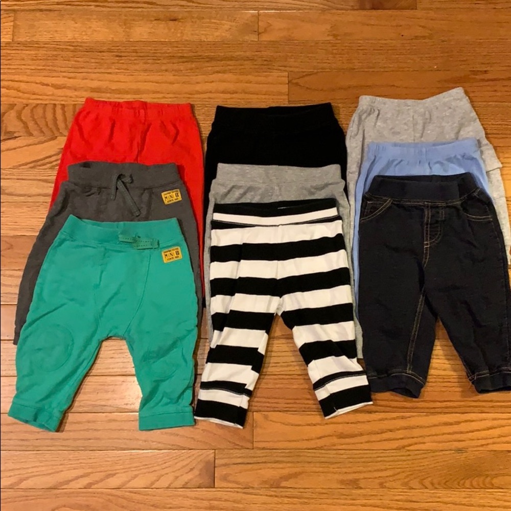 9 months cotton pant bundle